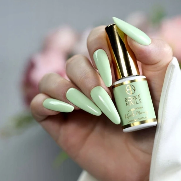 Boska Nails Lakier hybrydowy no 565 OATMILK MATACHA 6ml