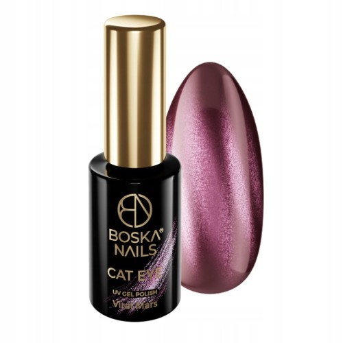 Boska Nails Magnetyczny Lakier Hybrydowy 496 Cat Eye Viral MARS 6ml