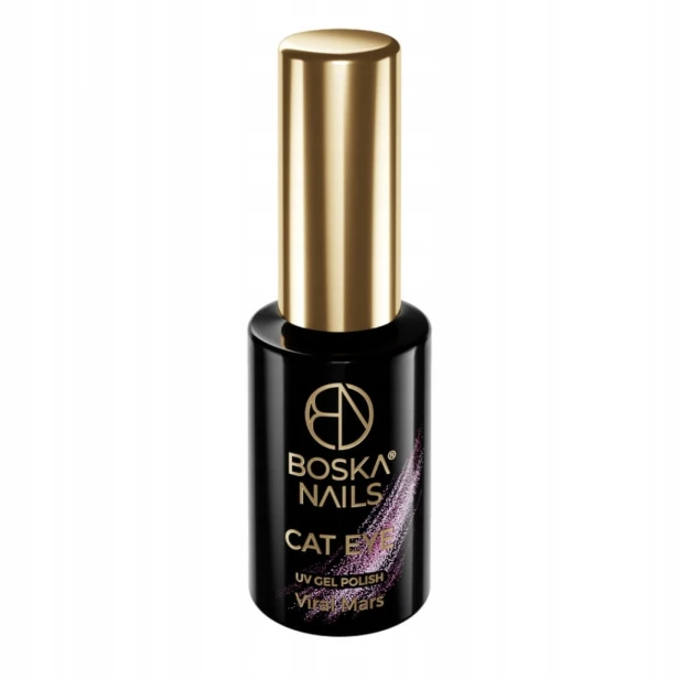 Boska Nails Magnetyczny Lakier Hybrydowy 496 Cat Eye Viral MARS 6ml