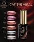Boska Nails Magnetyczny Lakier Hybrydowy 496 Cat Eye Viral MARS 6ml