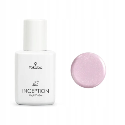 Yokaba Inception UV/LED 19 PINK DAIMOND Żel budujący do paznokci 30ml