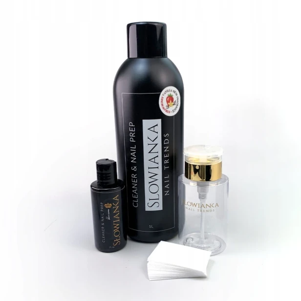 SLOWIANKA Cleaner Truskawkowo-Waniliowy - Odtłuszczacz do Paznokci 100ml