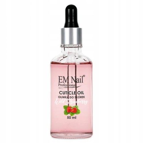 EM Nail Oliwka zapachowa do skórek Poziomka 50ml