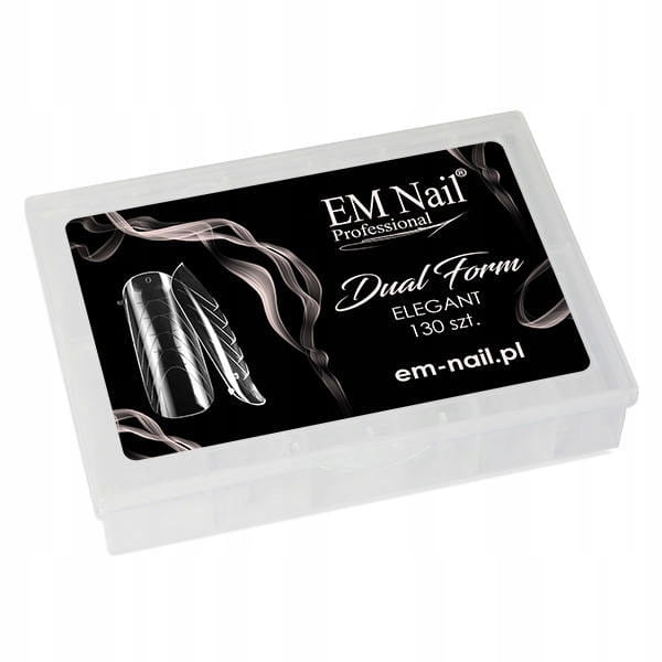 EM Nail Dual form Formy górne Elegant 130 szt