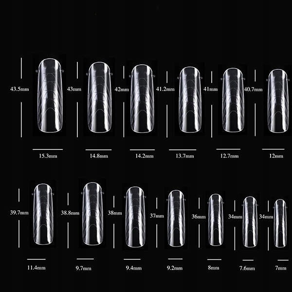 EM Nail Dual form Formy górne Elegant 130 szt