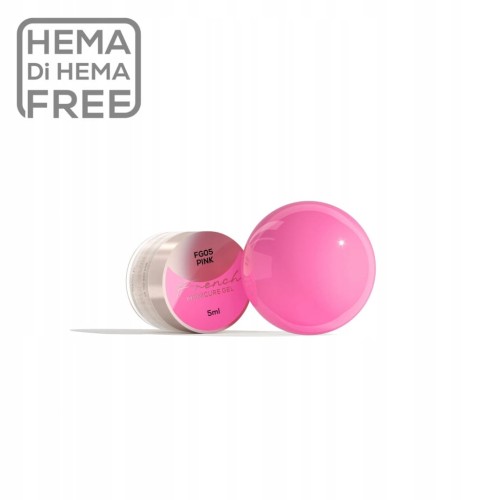 Makear Żel do zdobień French Manicure Gel PINK FG05 5ml