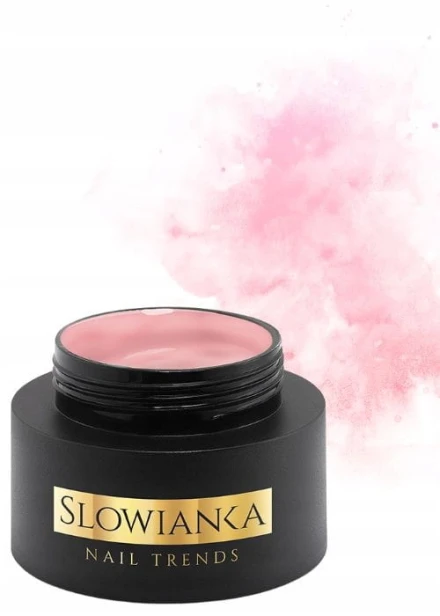 SLOWIANKA Żel budujący Cover Builder Gel Non-Leveling NATURAL PINK 50g