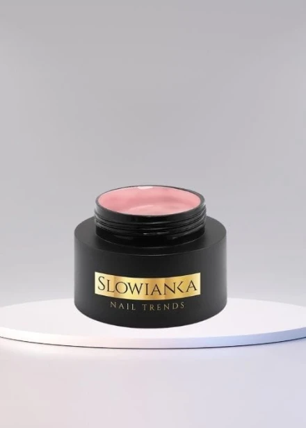 SLOWIANKA Żel budujący Cover Builder Gel Non-Leveling NATURAL PINK 50g