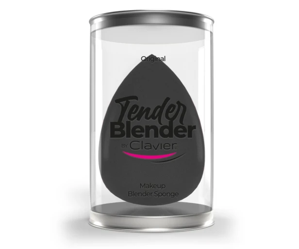Clavier Tender Blender gąbka do makijażu jajeczko/łezka czarna 1szt