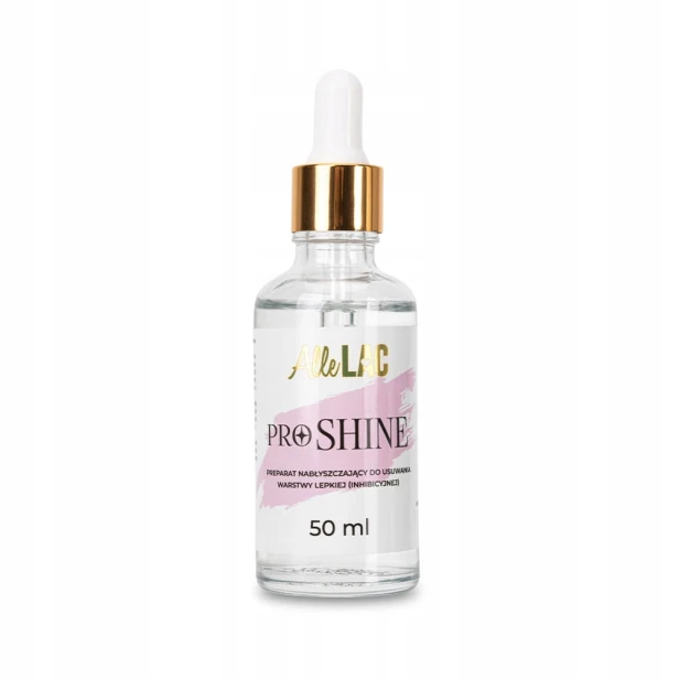 AlleLAC Pro Shine Preparat Nabłyszczający Usuwanie Warstwy Lepkiej 50ml