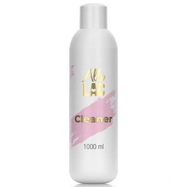 AlleLAC Cleaner Profesjonalny Płyn Odtłuszczacz Płytki Paznokcia IPA 1000ml