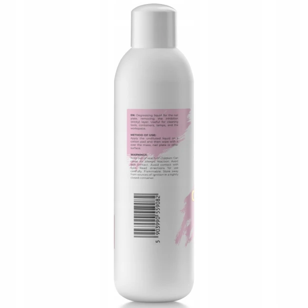 AlleLAC Cleaner Profesjonalny Płyn Odtłuszczacz Płytki Paznokcia IPA 1000ml