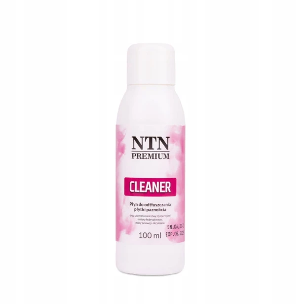 NTN Premium Cleaner płyn do odtłuszczania płytki paznokcia 100ml
