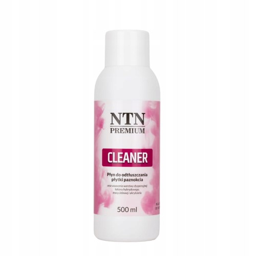NTN Premium Cleaner płyn do odtłuszczania płytki paznokcia 500ml