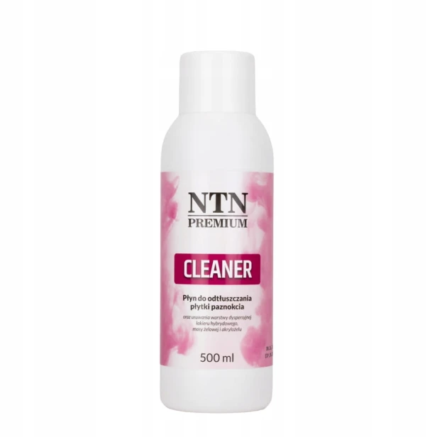 NTN Premium Cleaner płyn do odtłuszczania płytki paznokcia 500ml