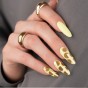 Makear SFX Pyłek w Płynie do paznokci Chrome Gold złota tafla BC03 5ml