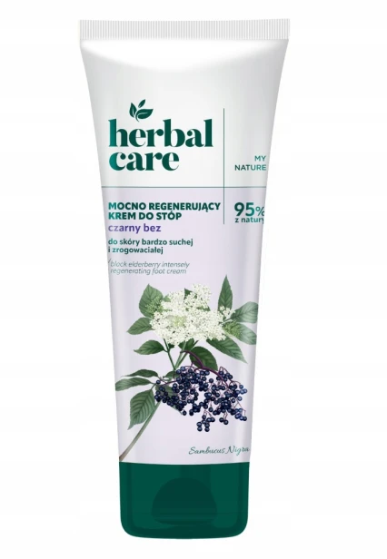 FARMONA Herbal Care Mocno regenerujący krem do stóp CZARNY BEZ 100ml