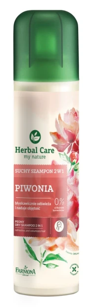 Farmona Herbal Care Suchy szampon do każdego koloru włosów PIWONIA 180ml