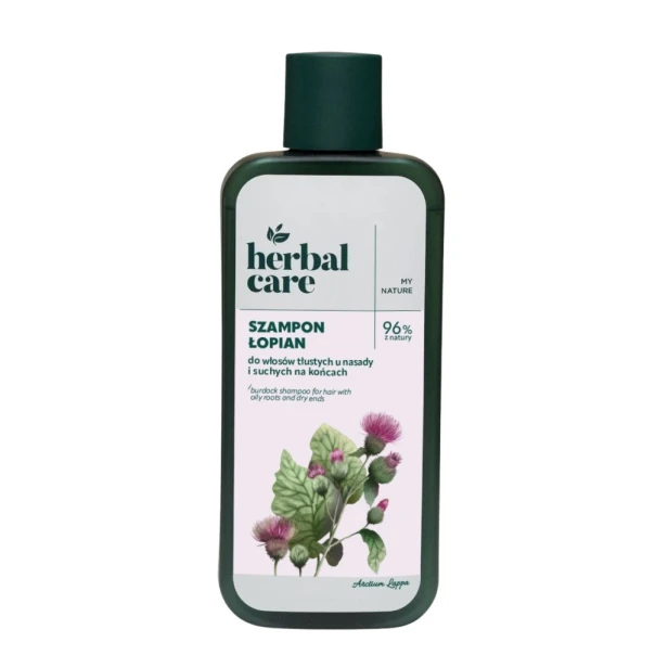 Farmona HerbalCare Szampon do włosów tłustych u nasady i suchych ŁOPIAN 330