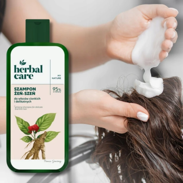 Farmona Herbal Care Szampon do włosów cienkich i delikatnych Żeń-Szeń 330ml
