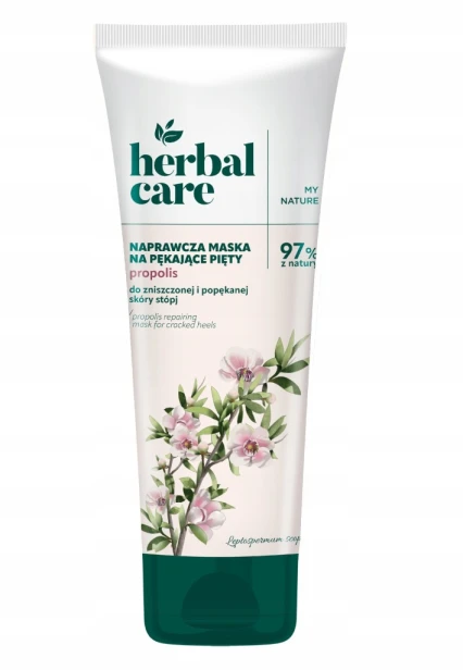 FARMONA Herbal Care Naprawcza maska na pękające pięty Propolis 100ml