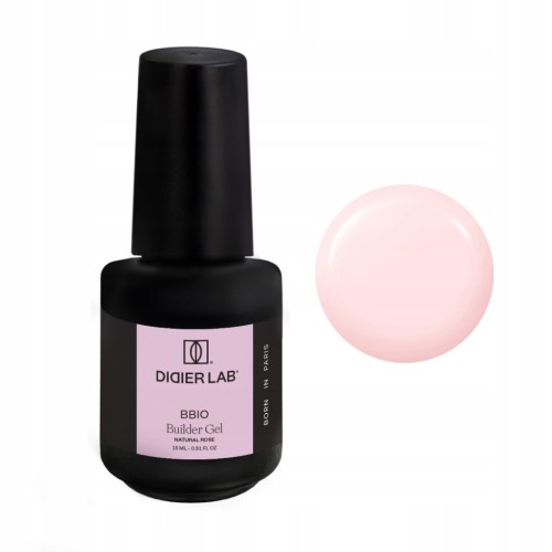 Didier Lab Builder Gel BBIO Żel Budujący w Butelce NATURAL ROSE 15ml