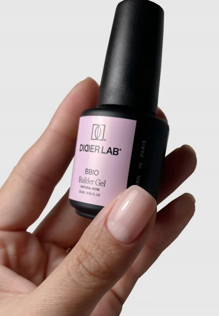 Didier Lab Builder Gel BBIO Żel Budujący w Butelce NATURAL ROSE 15ml