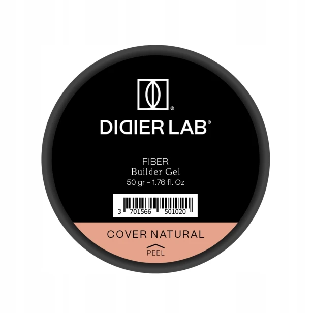 Didier Lab Żel Budujący do paznokci Fiber Builder Gel COVER NATURAL 50g