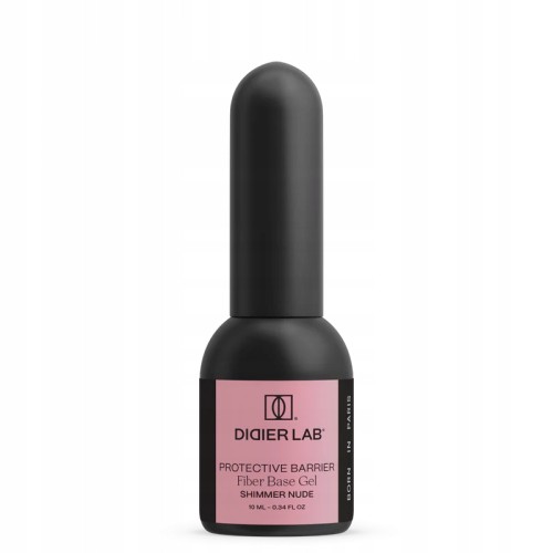 Didier Lab Baza Hybrydowa z włóknem Fiber Base Gel SHIMMER NUDE 10ml