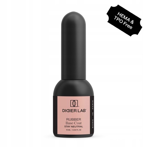 Didier Lab Kamuflująca Baza Kauczukowa Rubber Base Coat STAY NEUTRAL 10ml