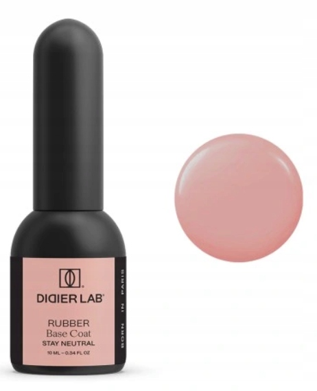Didier Lab Kamuflująca Baza Kauczukowa Rubber Base Coat STAY NEUTRAL 10ml