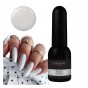 Didier Lab Baza Kauczukowa z drobinkami Foil Rubber Base SMOKY WHITE 10ml