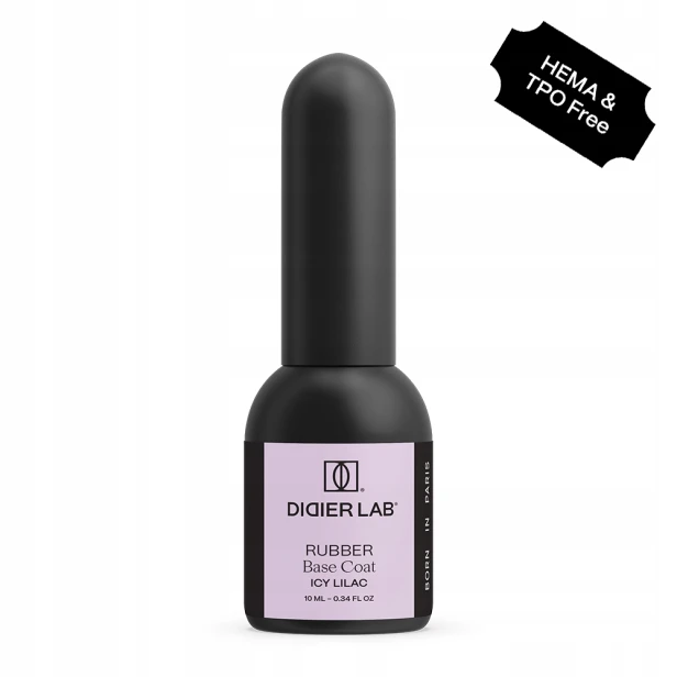 Didier Lab Kamuflująca Baza Kauczukowa Rubber Base Coat ICY LILAC 10ml
