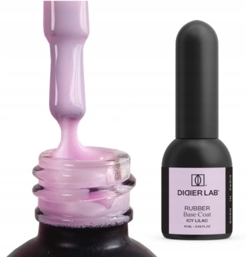 Didier Lab Kamuflująca Baza Kauczukowa Rubber Base Coat ICY LILAC 10ml