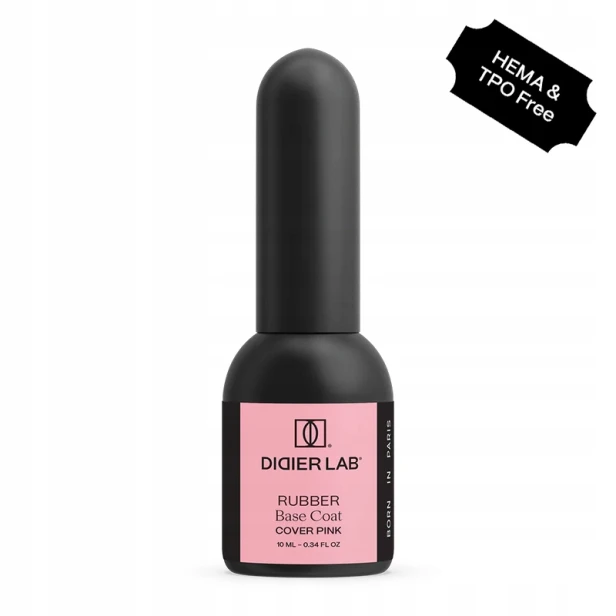 Didier Lab Kamuflująca Baza Kauczukowa Rubber Base Coat COVER PINK 10ml