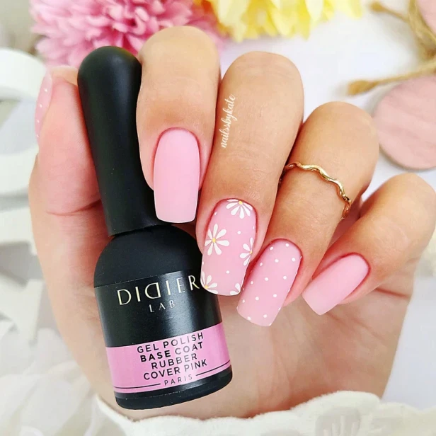 Didier Lab Kamuflująca Baza Kauczukowa Rubber Base Coat COVER PINK 10ml