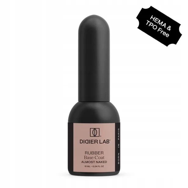 Didier Lab Kamuflująca Baza Kauczukowa Rubber Base Coat ALMOST NAKED 10ml