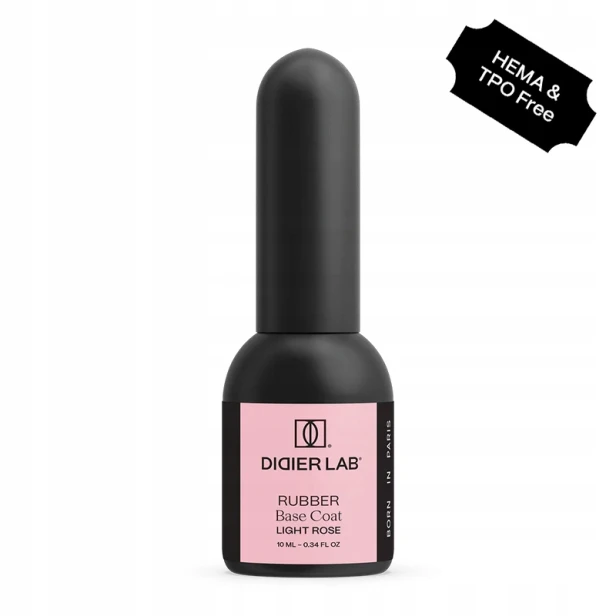 Didier Lab Kamuflująca Baza Kauczukowa Rubber Base Coat LIGHT ROSE 10ml