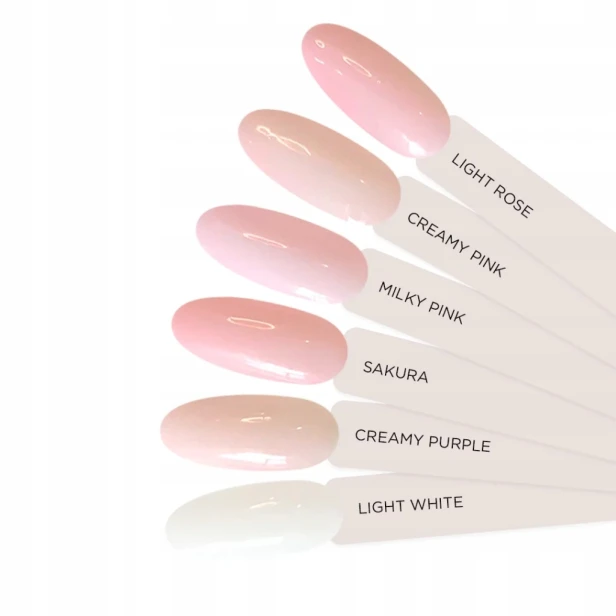 Didier Lab Kamuflująca Baza Kauczukowa Rubber Base Coat MILKY PINK 10ml