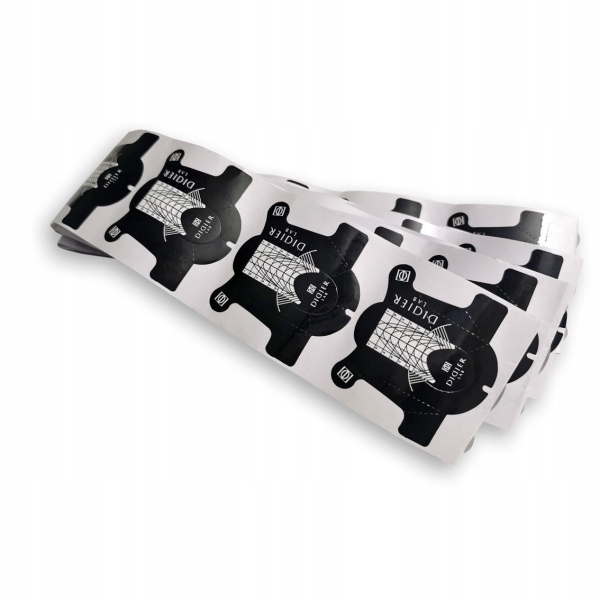 Didier Lab Formy papierowe Szablony Profesional Nail Forms 300szt