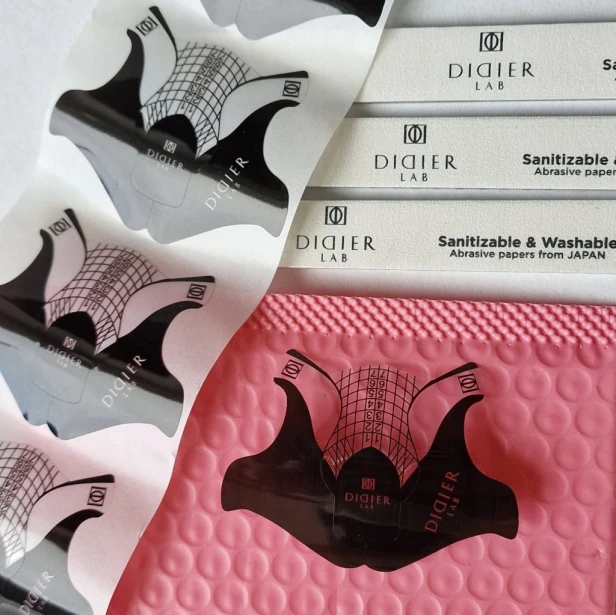 Didier Lab Formy plastikowe Szablony Profesional Nail Forms 100szt