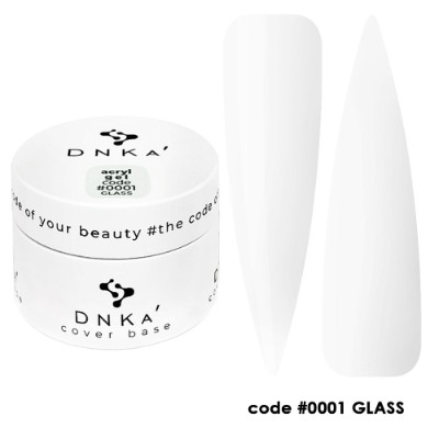 DNKa Acryl Akryl Żel Akrylowy Gel #0001 GLASS 30ml