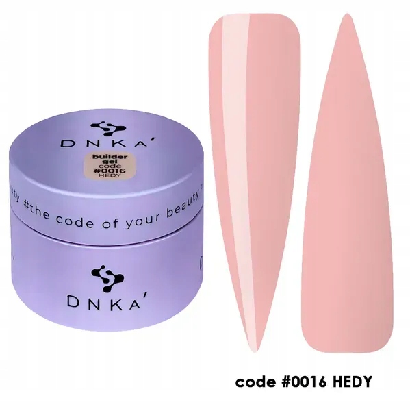 DNKa Żel Budujący do przedłużania paznokci Builder Gel #0016 HEDY 30ml