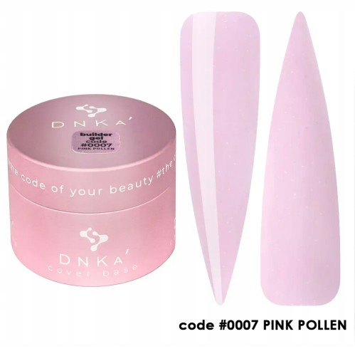 DNKa Żel Budujący do paznokci Builder Gel #0007 PINK POLLEN 30ml