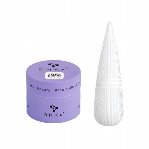 DNKa Żel do zdobień Gel Paint ETHNO WHITE 5ml