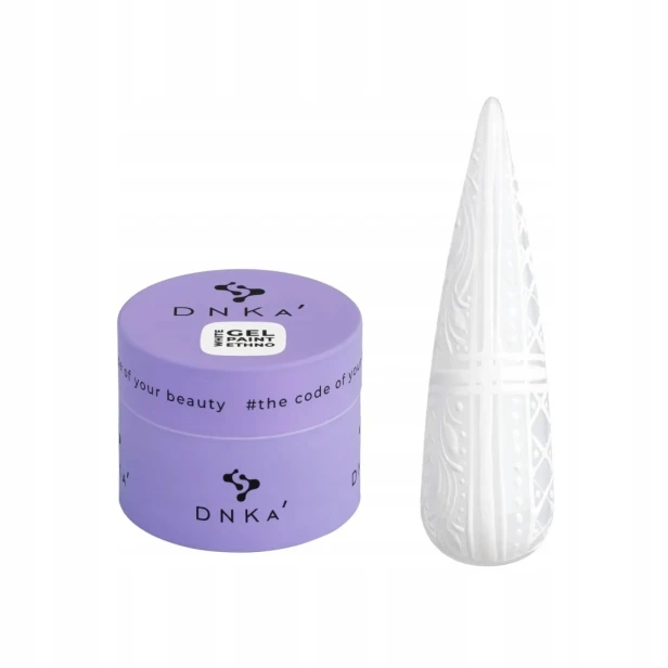 DNKa Żel do zdobień Gel Paint ETHNO WHITE 5ml