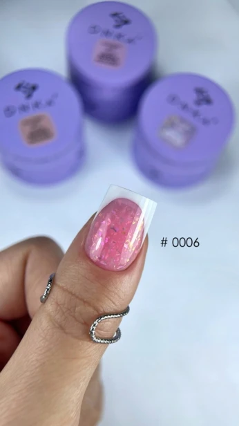 DNKa Musowy Żel Budujący do przedłużania Builder Gel #0006 MOUSSE 30ml
