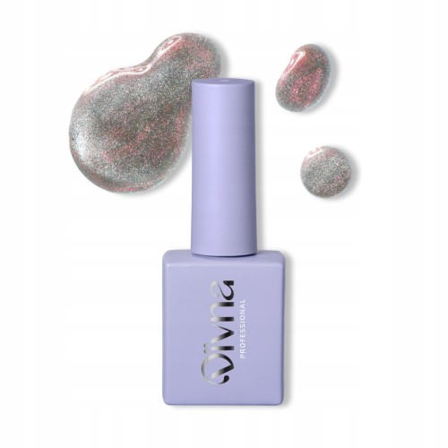 DIVNA Lakier Hybrydowy Do Paznokci SILK CAT EYE 08 9ml