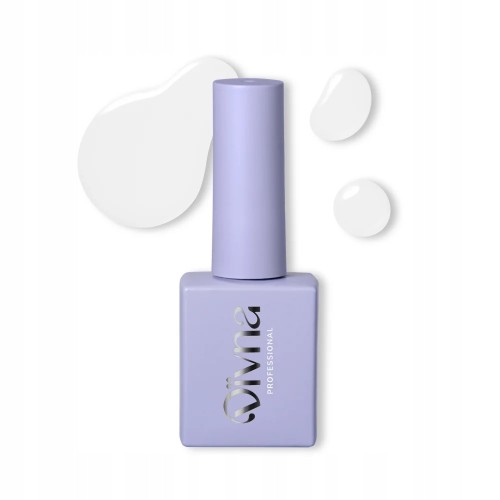 DIVNA Lakier hybrydowy do paznokci ULTRA WHITE 7ml