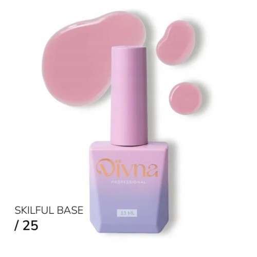 DIVNA Hybrydowa Baza Budująca do paznokci Skilful Base 25 13ml